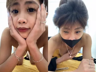 Bồ vn livestream nghịch cây hàng trai p3