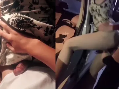 Bạn gái dáng nuột cưỡi ngựa nhấp nhả cực khoái trong ô tô